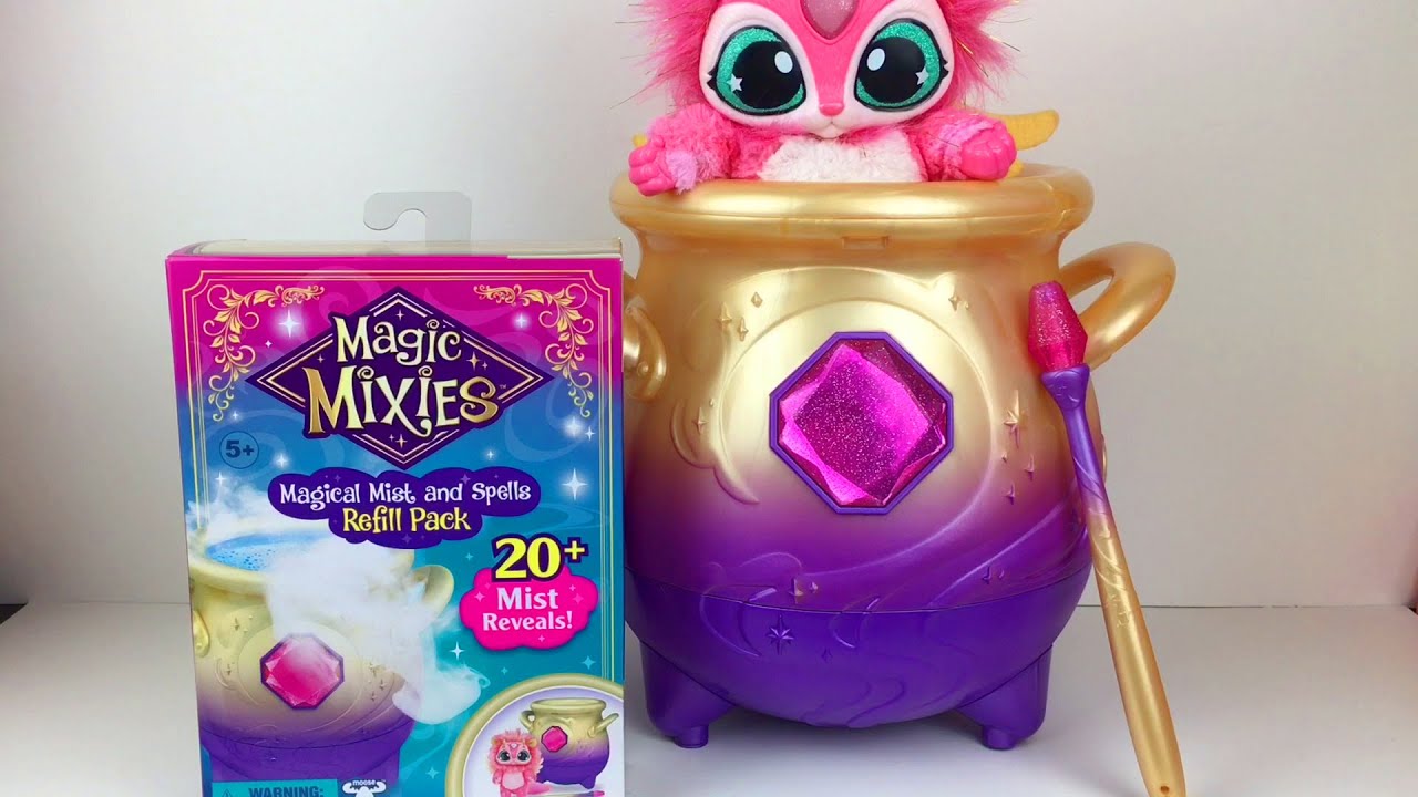 Testing the Magic Mixies Refill Pack with Mist Spells Review & Cauldron  Reloading & Reveal 