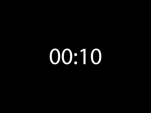 Professional 10 second timer