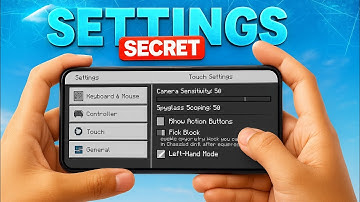 SECRET SETTINGS in Minecraft PE🔥| Become PRO + LAG FIX (2025)