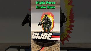 GI Joe Classified Custom Action Figure Night Force Snake Eyes #subscribe #gijoeclassified #gijoe