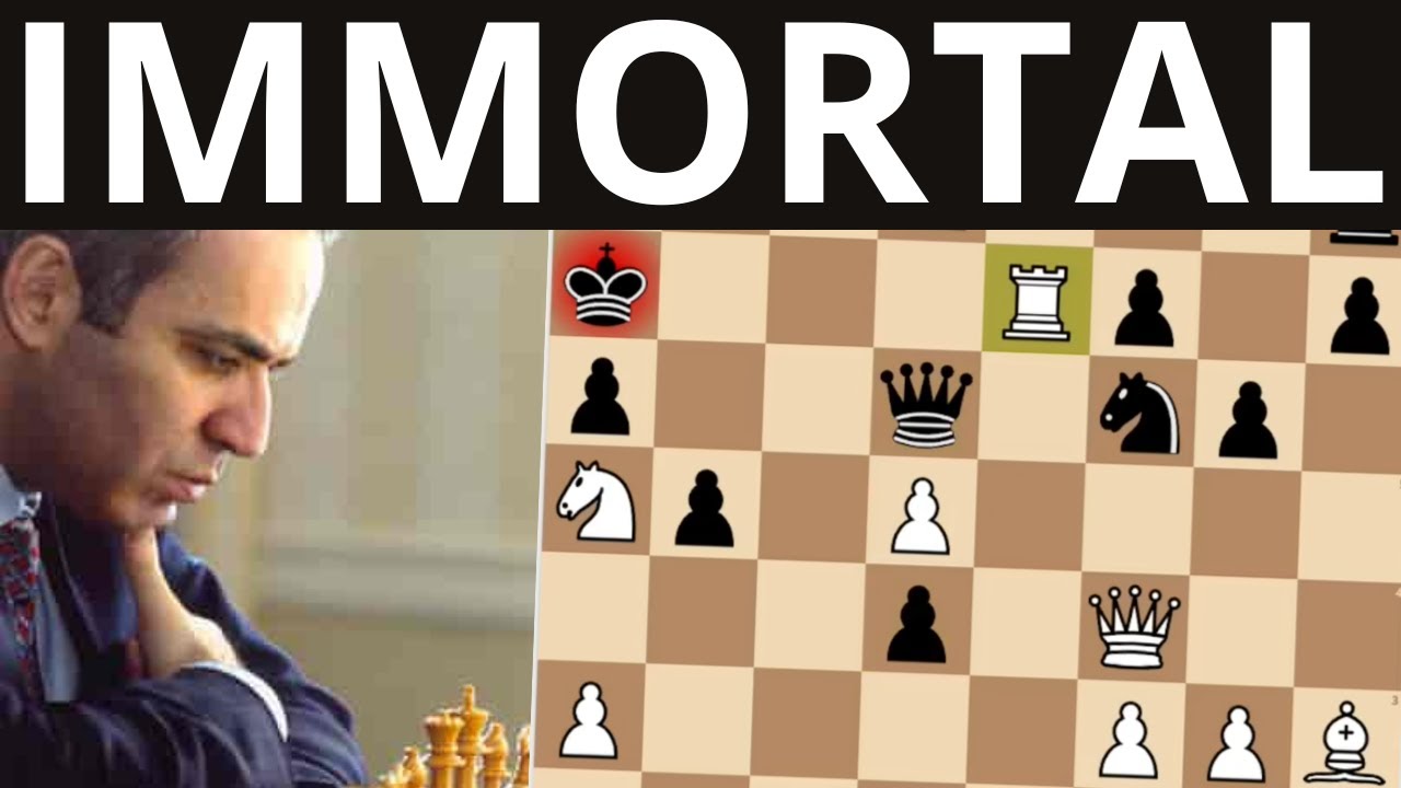 🔥 Kasparov’s Immortal The Greatest Chess Game Ever Played ♟️ YouTube