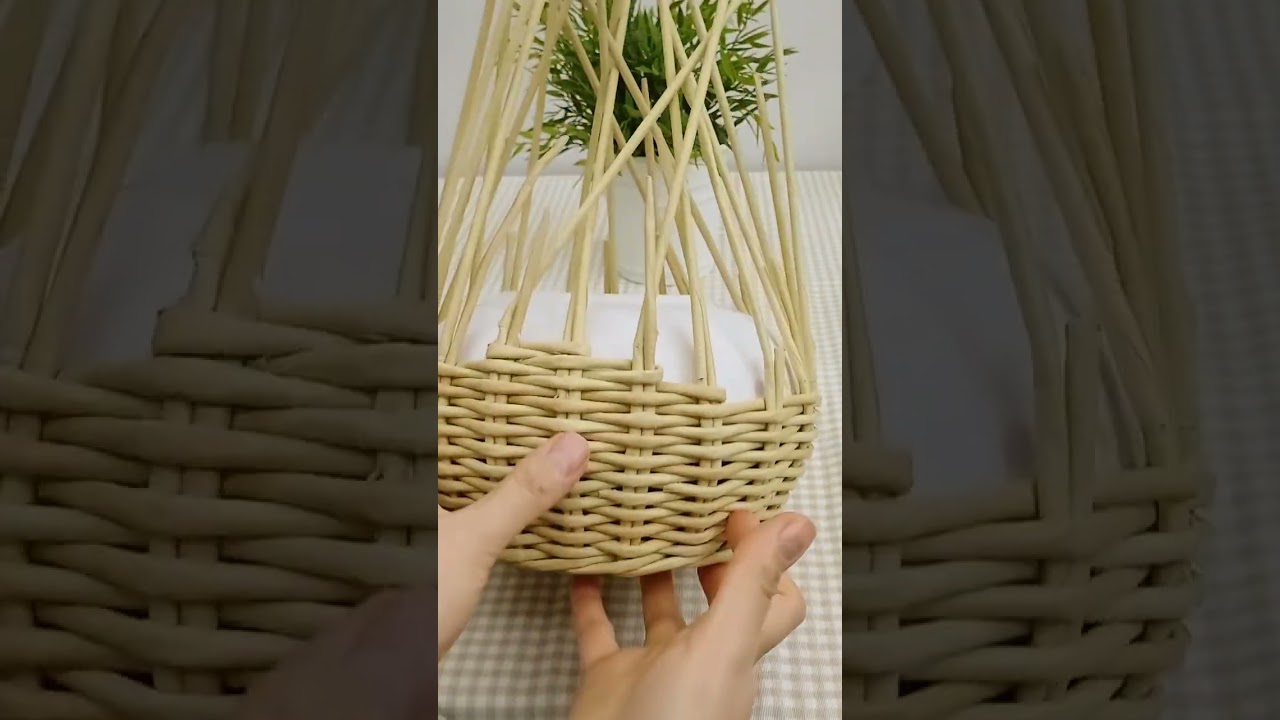 Sepet yapımı #kağıttan #sepet #sepetyapimi 