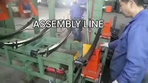 leaf spring making machine assembly line from SDGT