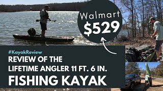 Lifetime Yukon Angler 116 Fishing Kayak from Walmart, is it worth buying? Buying a kayak? Watch this