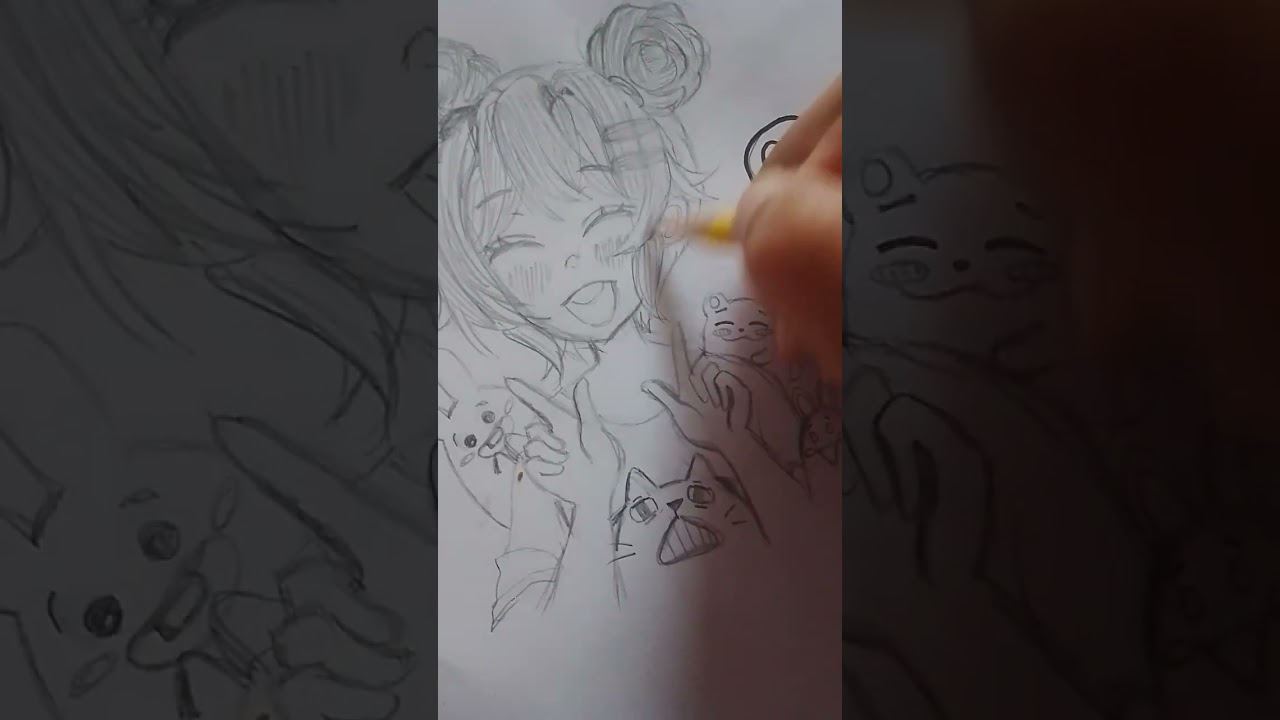 Let's draw anime.🥰🥳😇👍✨👇👉👉💗👋🎉😄🌺🇮🇳😱😱😱🎊