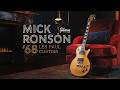 Introducing the Gibson Custom Mick Ronson 1968 Les Paul Custom Collector's Edition