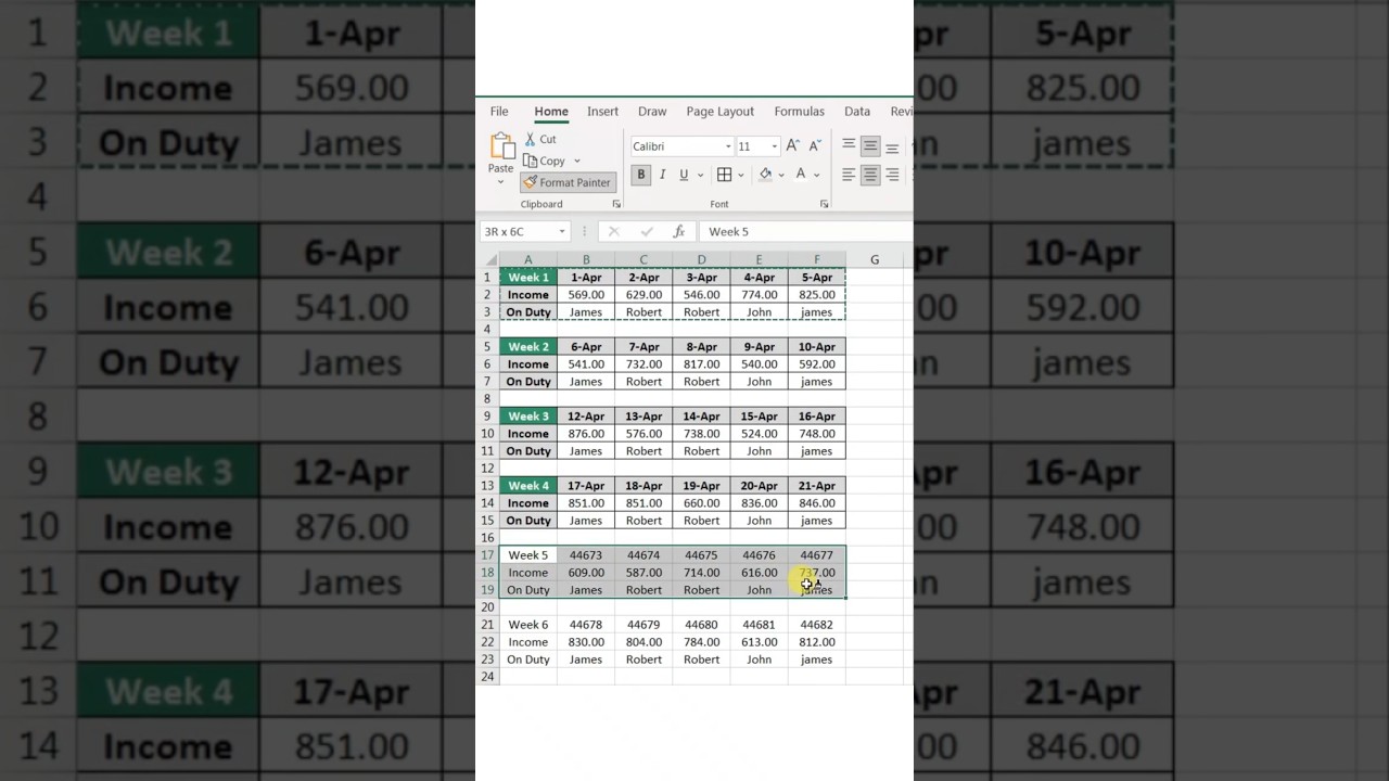 How to use Format for all data Excel important Tips tricks video ☺️