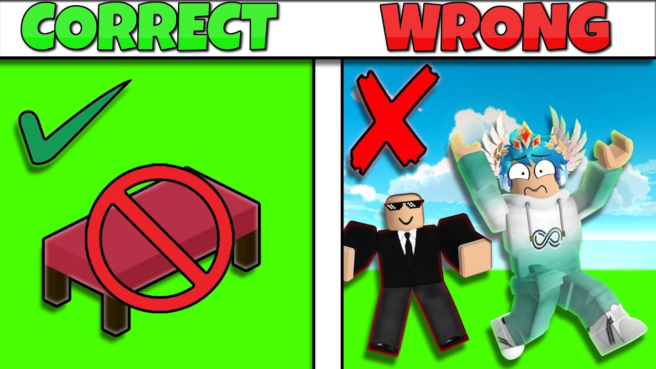 *BEST* choices TO MAKE in MATCHES! -Roblox Bedwars - YouTube