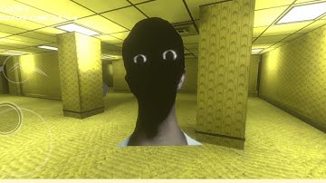 Startled 😨 - Nextbots In Backrooms: Obunga - Gameplay