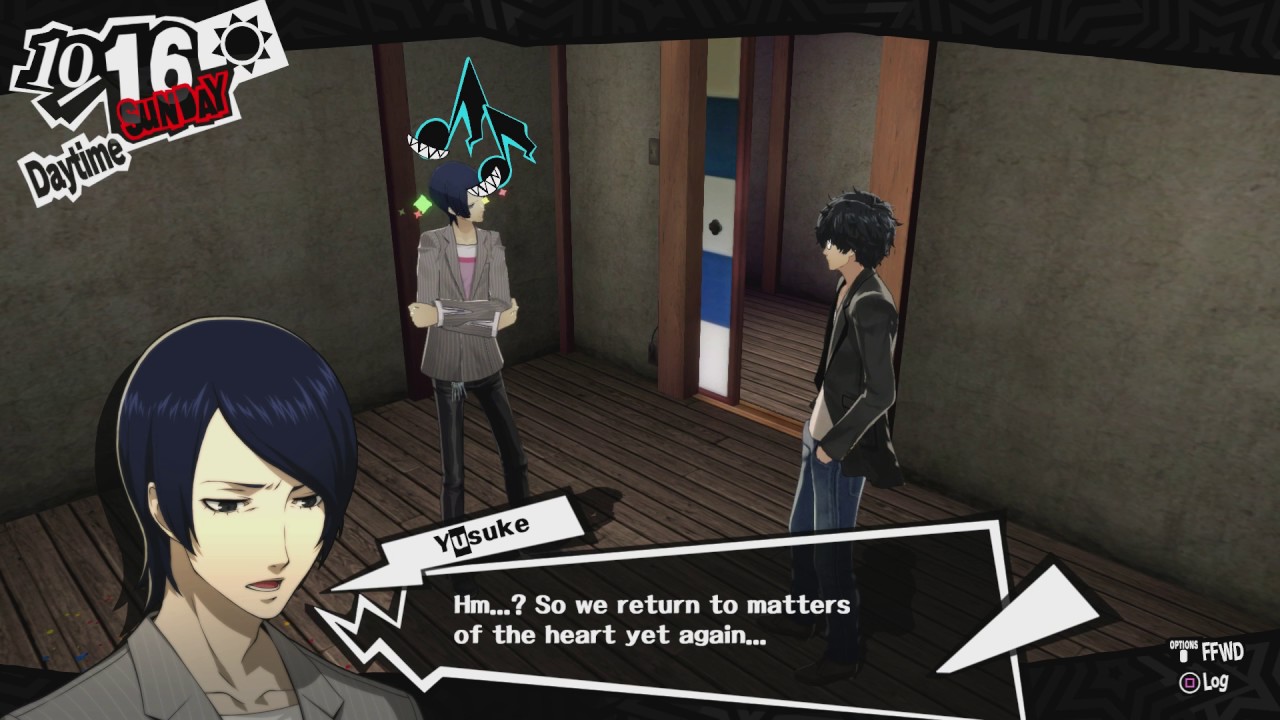 Persona 5 - 10/16 Sunday: Hang Out With Yusuke at Madarame's Shack ...