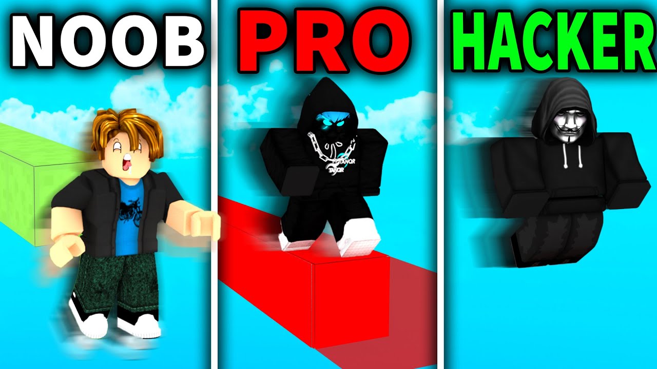 Quem você e no roblox (NOOB, PRO OU HACK))