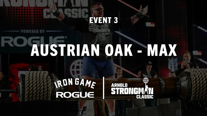 Austrian Oak - Event 3 | 2022 Arnold Strongman Classic | Full Live Stream