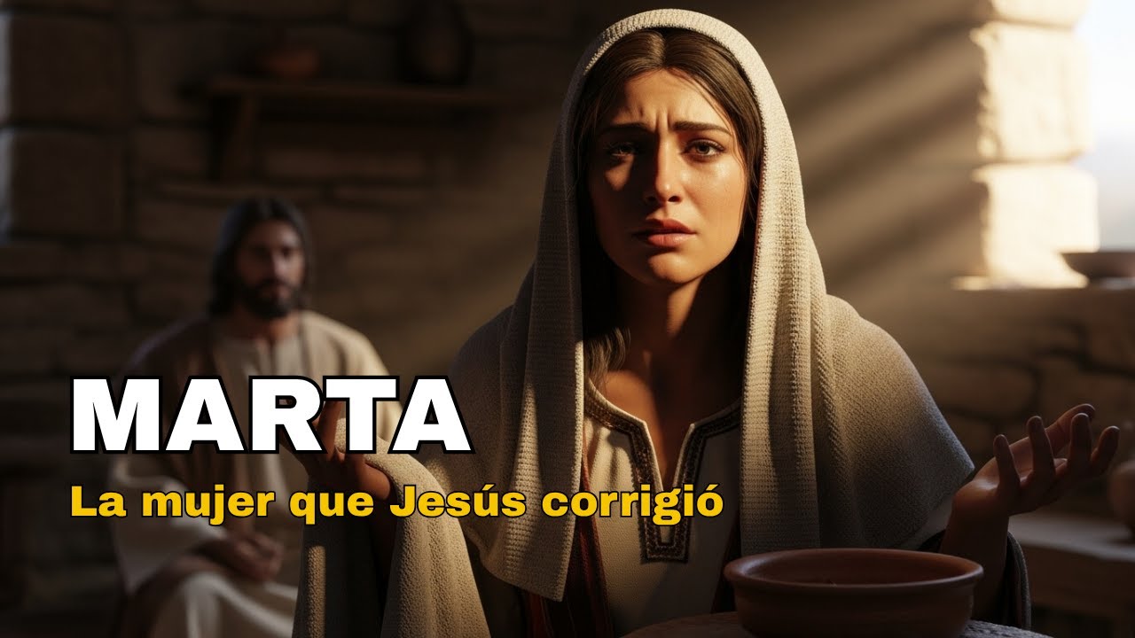 MARTA: La Verdad Detrás de la Mujer Que Jesús Corrigió | Historia Bíblica