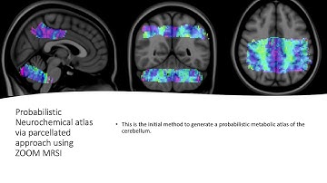 Probabilistic Neurochemical atlas via parcellated approach using  ZOOM MRSI rFOV high resolution