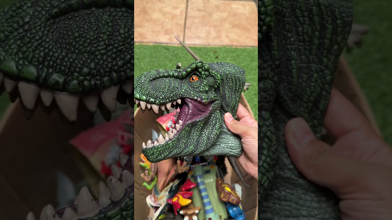 Dinosaur Jurassic World Toy In The Box ASMR Review