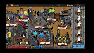 Arrow war - Armored shark🦈(Piranha Tsunami Lv.5🐟) Hell Tower 195 screenshot 5