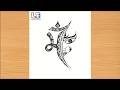 Maa Durga drawing | Maa Sketch | Ambe Maa Sketch | Navratri Drawing | Navratri special Drawing | Art