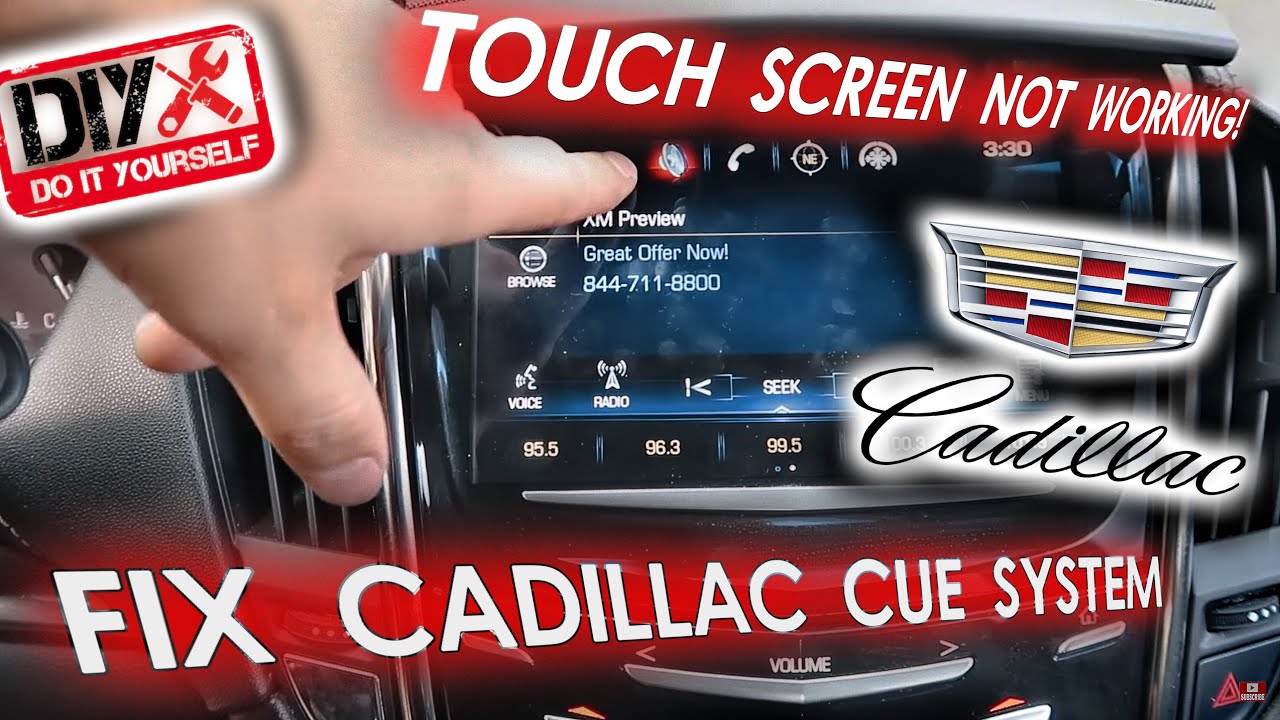 ***HOW TO FIX Cadillac Cue System  touch screen not working!***