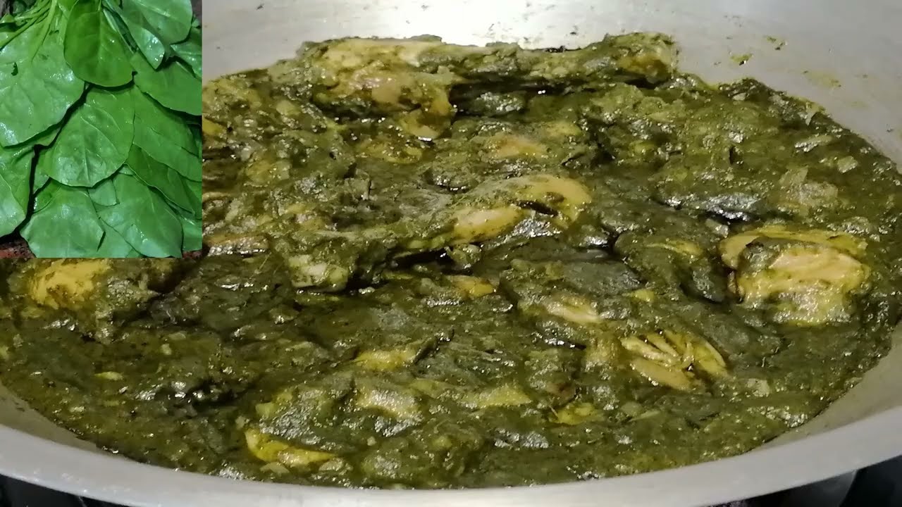 পাঞ্জাবি স্টাইলে পালং শাক দিয়ে পালক চিকেন রান্না করুন খেতে দারুন লাগে/Palak Chicken With Spinach