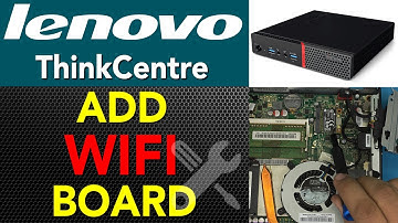 Lenovo ThinkCentre Mini PC Wifi-kaart toevoegen HANDLEIDING