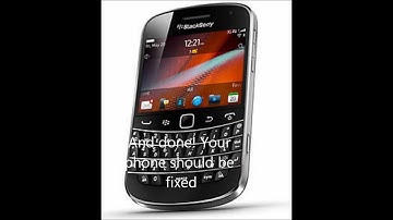 How to fix Blackberry