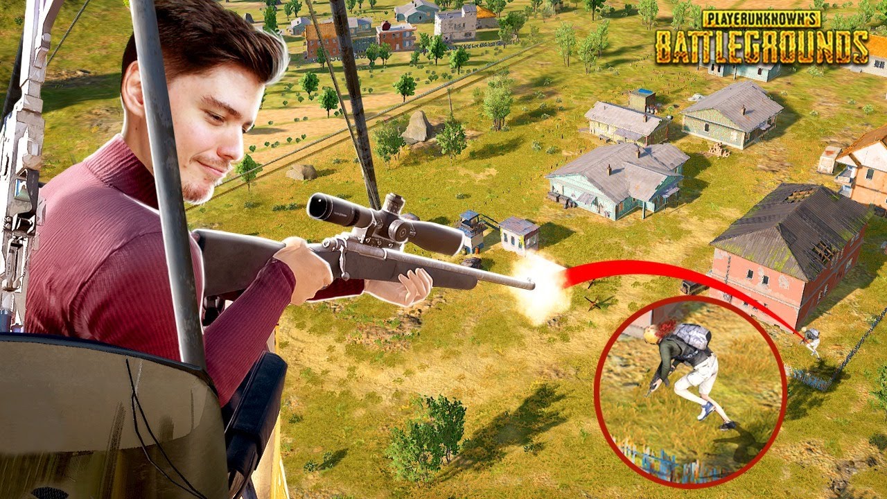 NEM EU ACREDITEI NESSE TIRO DO AVIÃO - PUBG