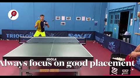Table tennis - Forehand counter topspin