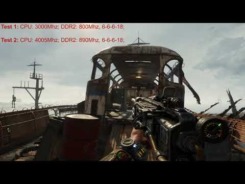 Видео: Xeon E5450 DDR2 vs DDR3 в Metro Exodus