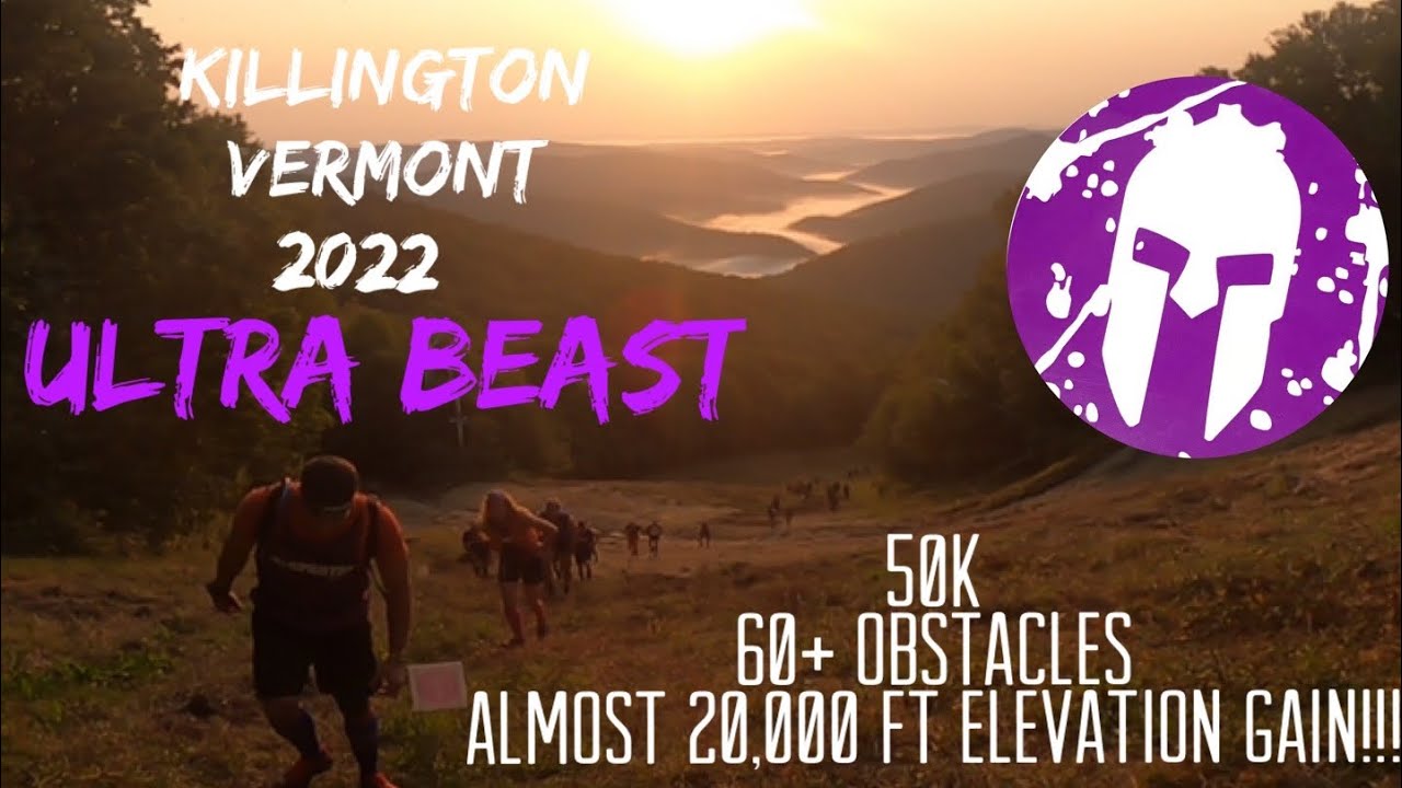 2022 Killington Spartan Ultra Beast Epic Fail! (Plus all obstacles!)