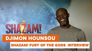 Djimon Hounsou on his role as Wizard in &#39;Shazam! Fury of the Gods&#39;