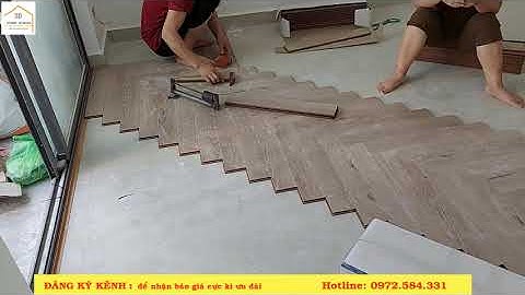 Hướng Dẫn Thi Công Sàn Gỗ Xương Cá | Phần 1- Cách Thi Công Song Song Với Mặt Tường