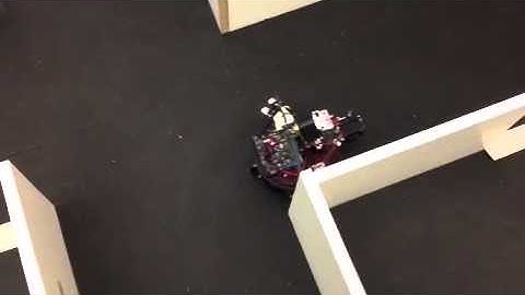 Firefighting Robot Maze Navigation - Navigation Test