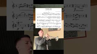 Tromba Sola Excerpt😊🎺 #trumpet #music #practice #concert #technique