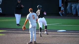 Texas Tech's Jace Jung yells at Texas players, Tech fans after home run
