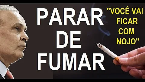 Como fazer para pegar nojo do cigarro?