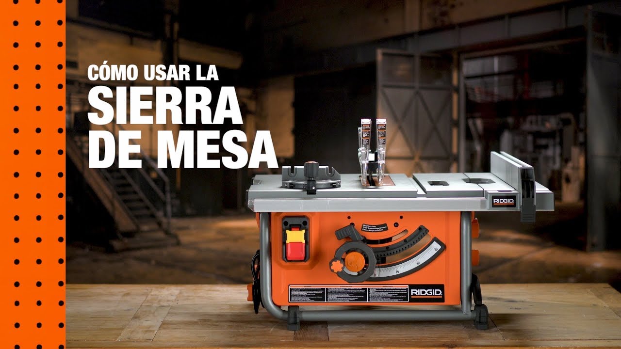 The Home Depot  Cómo Usar Una Sierra De Mesa 