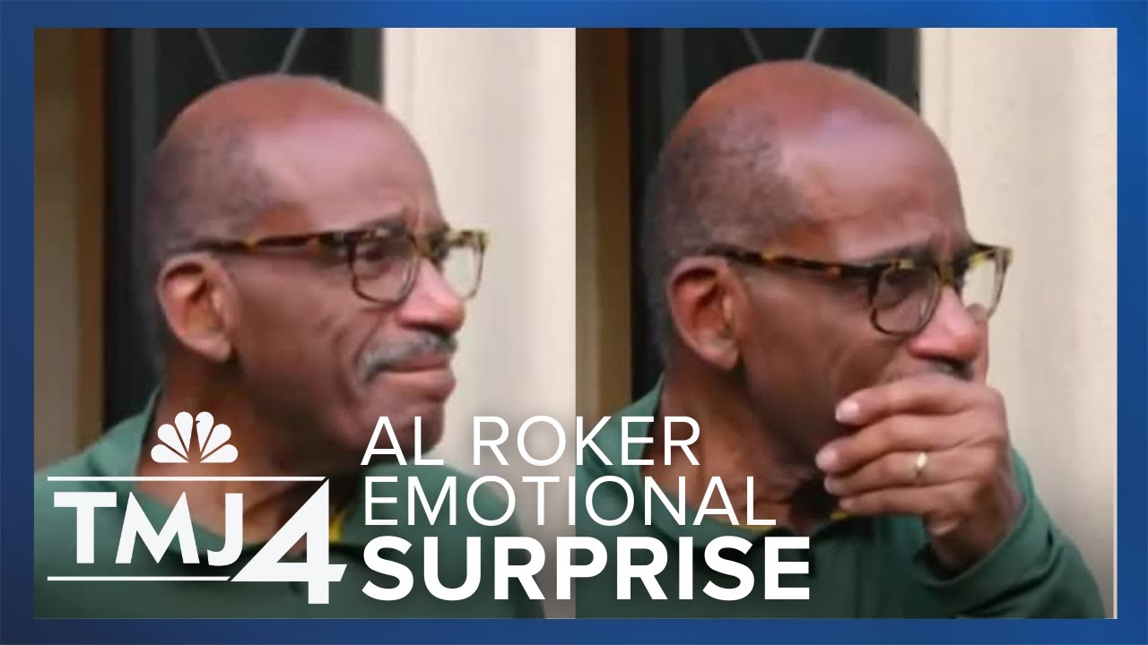 Al Roker nearly breaks down in tears during Today Show surprise at his home
