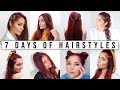 INSTAGRAM CHOOSES 7 DAYS OF HAIRSTYLES!