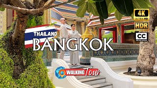 Discovering Bangkok Temples (NO CROWD) [Thailand 🇹🇭] 4K HDR 60fps Walking Tour