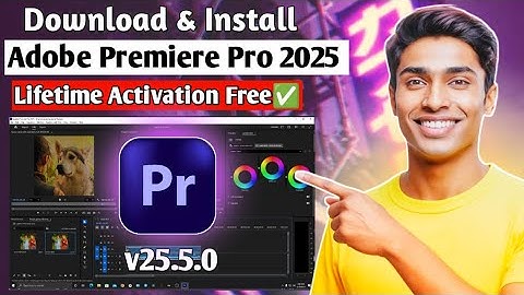 How to DOWNLOD Adobe Premiere Pro 25.5.0 FREE (2025)| Install Adobe Premiere Pro (Windows 10/11) ✅