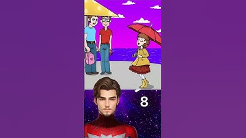 Which one of them is her father? #riddles #quiz #spiderman #father