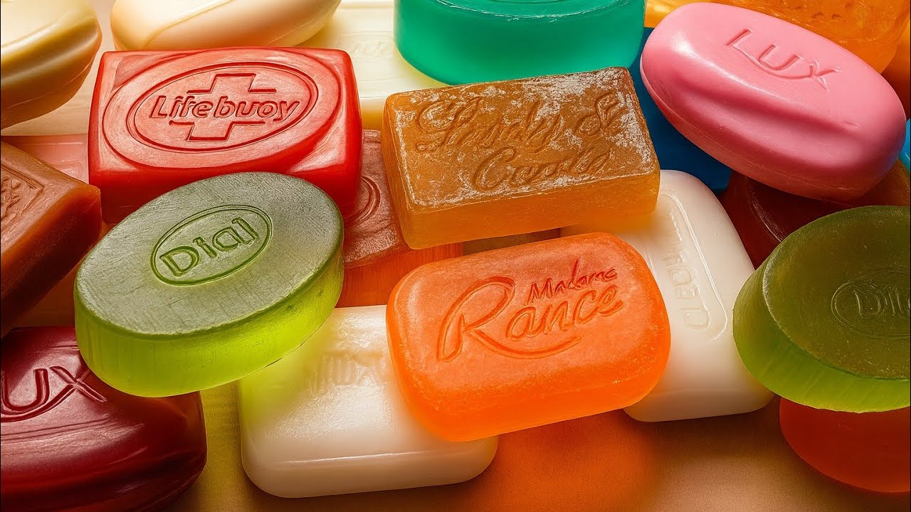 ASMR Soap Comparison 🧼✨ | 10 Unique Soaps – Argan, Rice, Nitro & More | Plastic vs Box Sounds