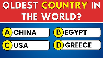 If You Can Score 30+, Your Country Knowledge Is Amazing! 🌍 50-Question World Geography Quiz! 📚