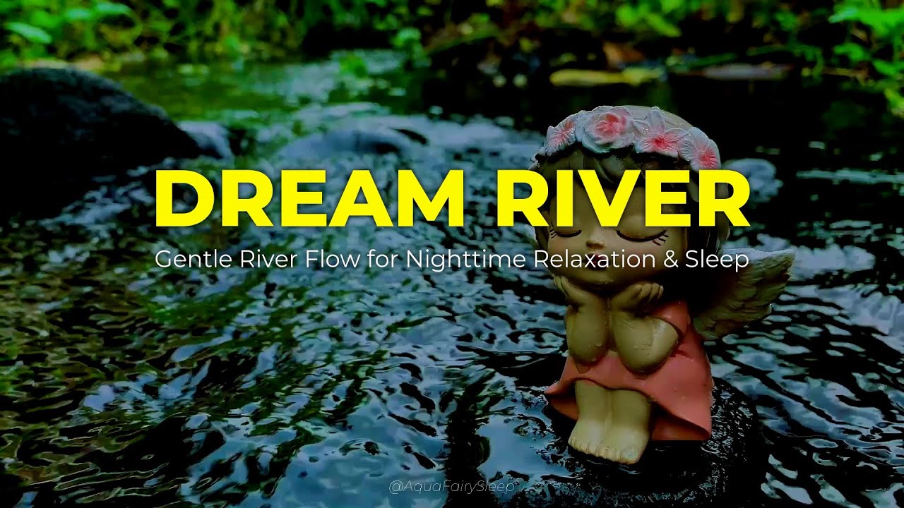 DREAM RIVER - Gentle River Flow for Nighttime Relaxation & Sleep - YouTube