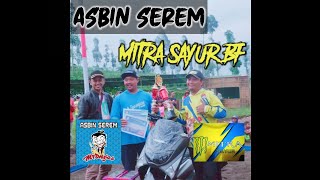 Bersama untuk mengukir prestasi team Mitra Sayur & Asbin serem (BROTHERHOOD)