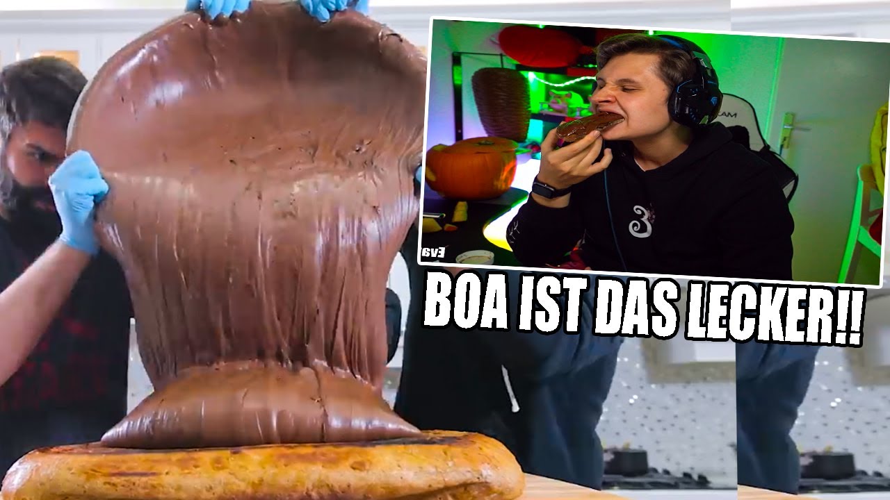 Die machen das größte NUTELLA BROT DER WELT🤤🤯
