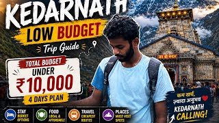 2026 Kedarnath Full Tour Experience | Full Travel, Trek & Darshan Details