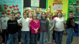 Adamu Visits Shell Rock Elementary School in Iowa
