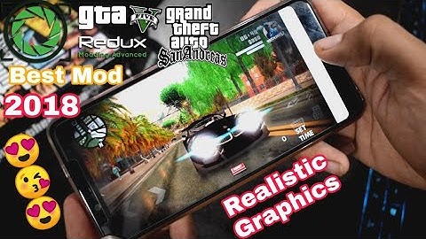 GTA 5 REDUX Graphics Modpack | On GTA SA Android | 2018 (HINDI)