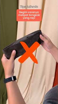 Tips Melipat Songkok dari Adha Muslimwear